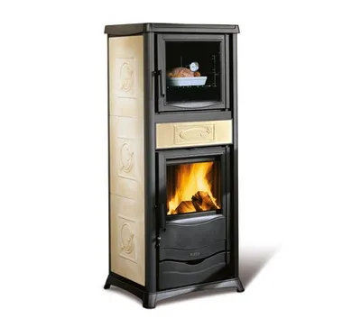 Produktbild von La Nordica Termorossella Plus Forno DSA 4.0 Wasserführender Kaminofen Liberty Panna