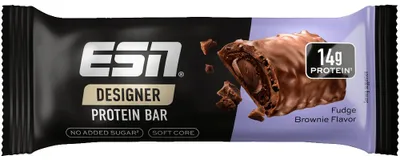 Image de ESN Designer Protein Bar FUDGE BROWNIE FUDGE BROWNIE One Size