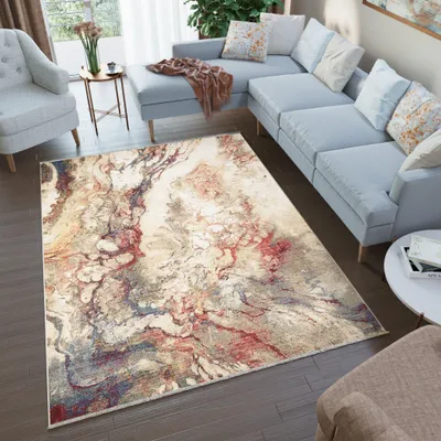 Produktbild von Tapiso Teppich RIVIOLI Modern Design Bunt Wohnzimmer 120 x 170 cm