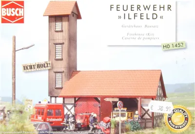 Produktbild von Busch 1452 Feuerwehr "Ilfeld" Spur H0 in