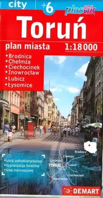Image de Torun +6 - plan de la ville