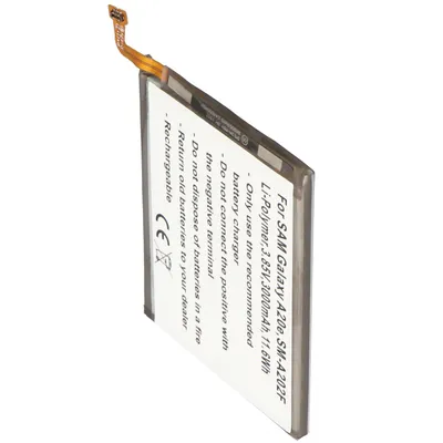 Zdjęcie produktu dla Bateria odpowiednia dla Samsung Galaxy A20e, SM-A202F, Li-Polymer, 3,85V, 3000mAh, 11,6Wh, wbudowana, bez narzędzi