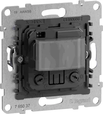 Image de Legrand SEANO Insert détecteur de mouvement 2 fils, 1, 70°, avecmanuelle, 2-150 W, max. 8 m, 1 pièce.