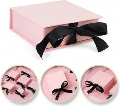 Immagine prodotto di ECARLA Scatola regalo decorativa per gioielli 10x10x3,5 cm PDOZ29R