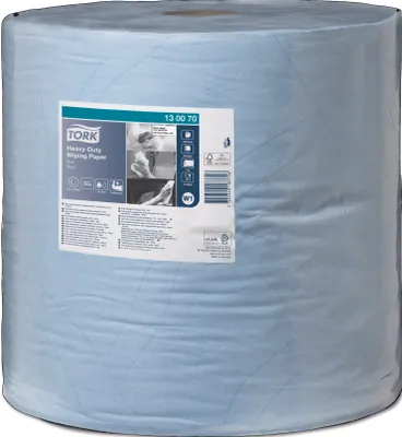 Produktbild von Tork 130070, 1000 Blätter, Blau, 369 mm, 340 m, 340 mm, 37,5 cm