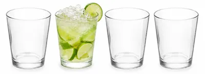 Produktbild von Royal Leerdam Cocktailglas Caipirinha - 4x - gehartetes Glas - 350 ml - Cocktailglaser