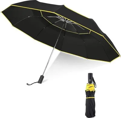 Produktbild von Famanu Golfschirm Sturmfest Wasserdicht Zusammenklappbar - Sonnenschutz