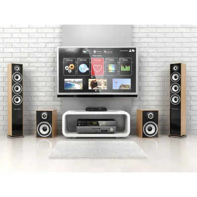 Immagine prodotto di SpeaKa Professional Interruttore per altoparlanti a 2 porte con controllo del volume integrato nero (SP-6518220)