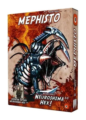 Zdjęcie produktu dla Neuroshima HEX 3.0 Mephisto – rozszerzenie do gry planszowej – EN/PL