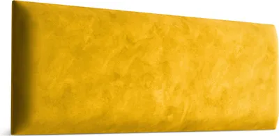 Obrázok produktu pre Muralo Čalúnenie panel WANDPOLSTER vankúš posteľ čelo stena panel Magic Velvet Yellow 2290 50cm x 15cm