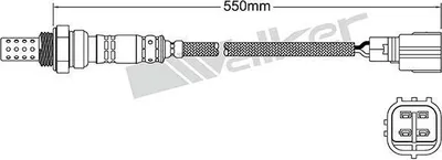 Produktbild von VEGAZ Lambdasonde für SUBARU FORESTER (SG) ULS-438