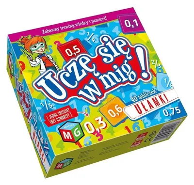 Zdjęcie produktu dla MULTIGRA Ułamki - Nauka przez zabawę 01508