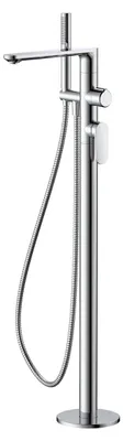 Produktbild von Avapax | Badewannenarmatur - Chrom Glänzend - Ergonomisches Design - Mit Duschset - Freistehend
