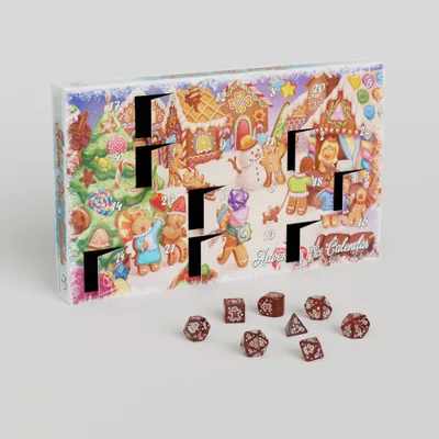 Obrázek produktu pro Adventní kalendář Advent Dice Calendar 2024 (Q-Workshop)
