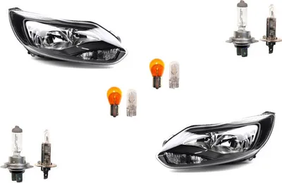 Produktbild von Scheinwerfer passend für Ford Focus 11 11-14 Leuchtmittel Satz L R 1786449 1710195 1713249 1715435 1719076 1719098 1721999 172201 Johns