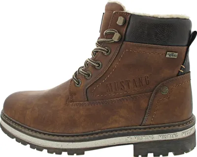 Image de Bottes à lacets Mustang marron, taille 46