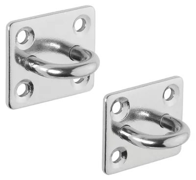 Produktbild von SOTECH Zurröse 35 x 30 mm V2A Edelstahl SS304 – Zurrring rostfrei (2 Stück)