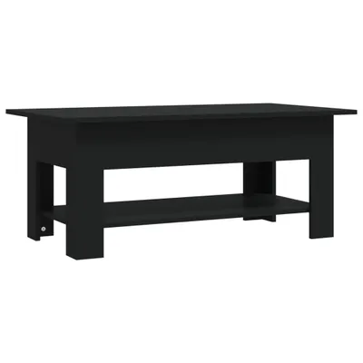 Zdjęcie produktu dla vidaXL Stolik kawowy czarny 102x55x42 cm materiał drewnopochodny