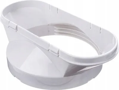 Image de Adaptateur pour tuyaux pour climatiseurs mobiles - diamètre 13 cm, court