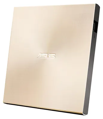 Produktbild von ZenDrive U8M, externer DVD-Brenner (gold/schwarz, USB-C Schnittstelle, M-DISC)