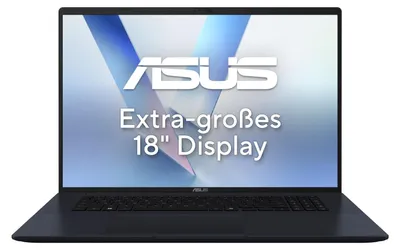 Produktbild von ASUS Vivobook 18 M1807GA-S8068W Copilot+ PC, AMD Ryzen AI 7, 2 GHz, 45,7 cm (18"), 1920 x 1200 Pixel, 16 GB, 1 TB