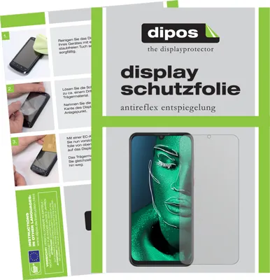 Produktbild von 2x Schutzfolie für ZTE Blade V10 matt Displayschutzfolie Folie Display Schutz dipos
