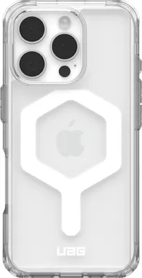 Obrázok produktu pre Urban Armor Gear Plyo, Ochranný obal, Apple, iPhone 16 Pro, 16 cm (6.3"), Priehľadná, Biela