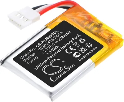 Immagine prodotto di TECHTEK Batteria compatibile con [Alcatel-Lucent] 3MG08009AA, Wide Band 4.1 Bluetooth sostituisce GSP04253501A
