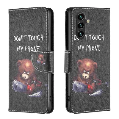 Produktbild von Für Samsung Galaxy A55 Kunst-Leder Book Handy Tasche Motiv 1 Hülle Etuis Schutz