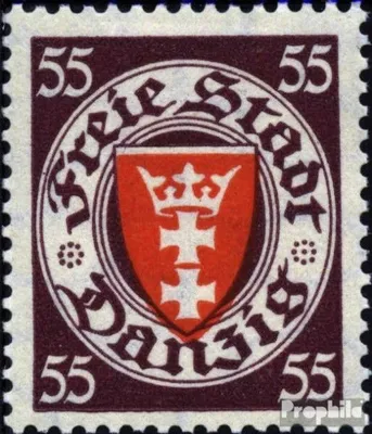 Produktbild von Briefmarken Danzig 1937 Mi 269 (kompl.Ausg.) gestempelt Wappen