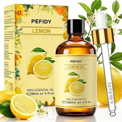 Obrázek produktu pro Citronový esenciální olej 118 ml - čistý - osvěžovač vzduchu - relaxace - Luxento