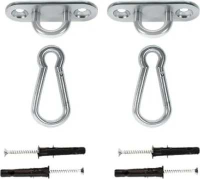 Immagine prodotto di MAMOI® Gancio da soffitto per carichi pesanti, Moschettone per altalena, Gancio per altalena in cemento, Gancio per calcestruzzo e legno per carichi pesanti, Gancio da soffitto per sedia sospesa, Accessorio