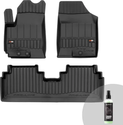 Produktbild von FROGUM ProLine 3D Gummimatten Exklusiven Auto Fußmatten Autofussmatten für Kia Venga 2009-2019