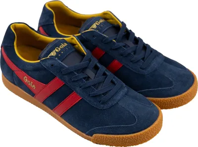 Image de Gola Pour des hommes Faible Sneaker Harrier CMA192 Low Top CMA192 bleu