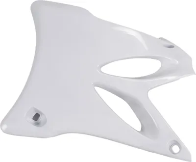 Zdjęcie produktu dla Osłona chłodnicy UFO PLAST do motocykli Yamaha YZ 80 / 85 cm³, rok produkcji 2002–2014, kolor: biały, OEM