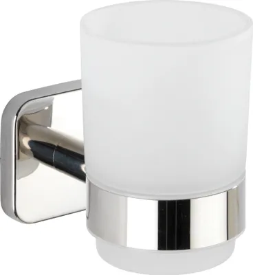Produktbild von WENKO Zahnputz Becher Bürsten Halter Ablage Badezimmer Accessoires Uno MEZZANO