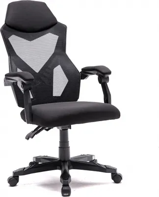 Produktbild von Schreibtischstuhl Fresno - Gaming Stuhl - schwarz