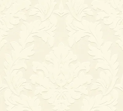 Produktbild von Architects Paper Barocktapete Castello Tapete mit Ornamenten Vliestapete mit Echtflock creme silber 10,05 m x 0,52 m