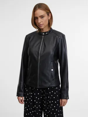 Produktbild von Orsay Schwarze Damen Lederjacke 800171660000__34