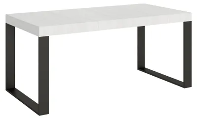 Immagine prodotto di Tavolo Allungabile 180-284x90x77 cm Tecno Bianco Frassino