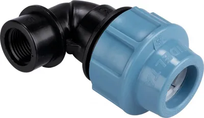 Image de Coude Femelle Pe 25mm Raccord Rapide Pour Pe - Finish