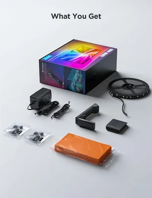 Produktbild von Govee TV Hintergrundbeleuchtung 3 Lite TV 75-85" SMART LED Hintergrundbeleuchtung RGBICW