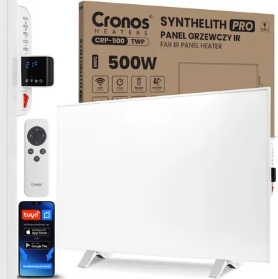 Zdjęcie produktu dla Panel grzewczy IR CRONOS Synthelith PRO CRP-500TWP White