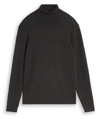Produktbild von TOM TAILOR Herren Rollkragen Pullover aus Baumwolle