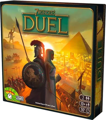 Produktbild von Asmodee 7 Wonders Duel, Kartenspiel, Krieg, 10 Jahr(e), 20 min, 30 min, Familienspiel