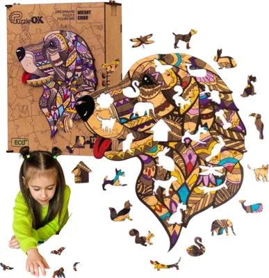 Immagine prodotto di Puzzle di legno - ECO - Fedele Sirko A3 PuzA3-03519