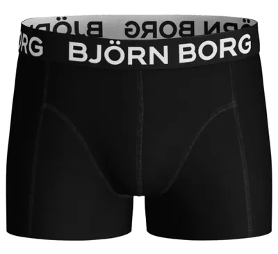 Produktbild von Björn Borg Solid Sammy Boxershorts Junior (3er Pack)
