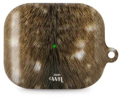 Produktbild von AirPods Pro 2 Schutzhülle im Bambi Bliss Design, glänzend mit Rehkitz-Print