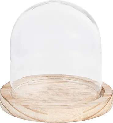 Produktbild von Clayre & Eef Glocke Ø 13x11 cm Braun Holz
