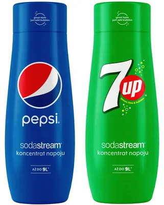 Produktbild von 2er-Set SodaStream Pepsi+7UP-Konzentrate